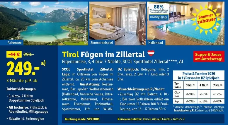 Tirol Fügen im Zillertal