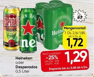 Desperados - Heineken oder