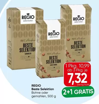Beste Selektion Bohne oder gemahlen