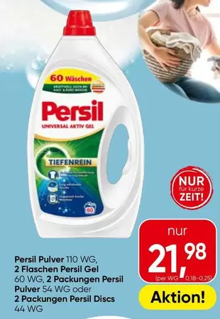 Pulver 110 WG, 2 Flaschen Gel, 60 WG, 2 Packungen Pulver 54 WG oder 2 Packungen Discs 44 WG