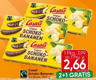 Fairtrade - Schoko-Bananen