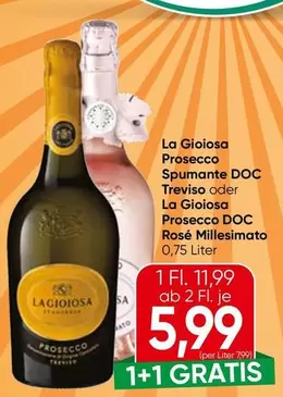 Prosecco Spumante DOC Treviso oder Prosecco DOC Rosé Millesimato