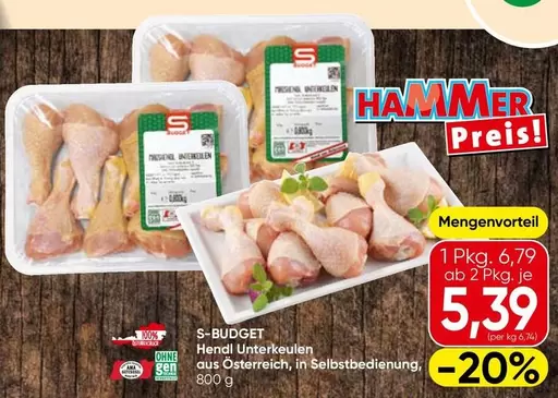 Ama - Hendl Unterkeulen