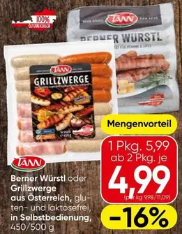 Berner - Würstl oder Grillzwerge