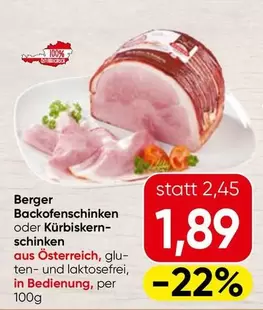 Backofenschinken oder Kürbiskernschinken