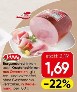 Burgunderschinken oder Krustenschinken