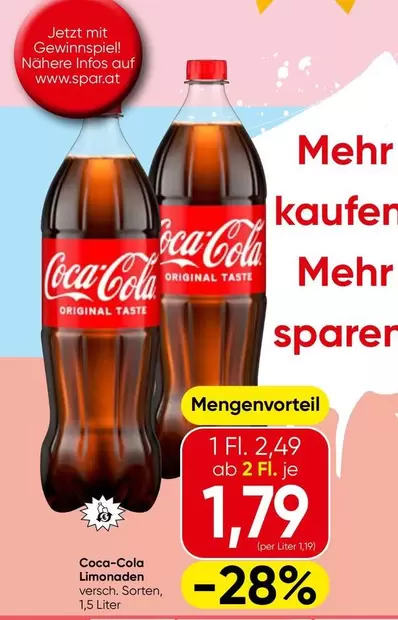 Coca Cola - Coca-Cola Limonaden