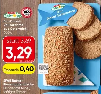 Bio - -Dinkel-Vollkornbrot
