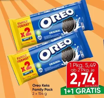 Oreo Keks Family Pack