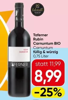 Bio - Taferner Rubin Carnuntum BIO Carnuntum