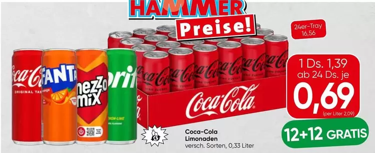 Coca Cola - Coca-Cola Limonaden