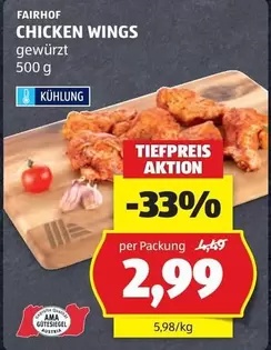 Ama - CHICKEN WINGS gewürzt