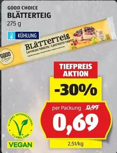 Vegan - Blätterteig