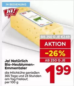Bio-Heublumen-Emmentaler