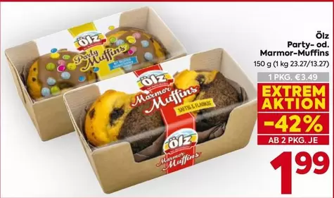 Party - Marmor-Muffins