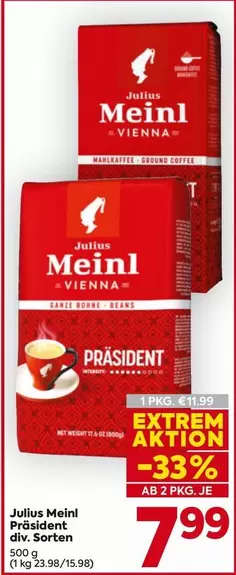 Präsident div. Sorten