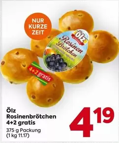 Rosinenbrötchen