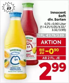 Orange - Saft div. Sorten
