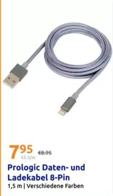 Daten- und Ladekabel 8-Pin