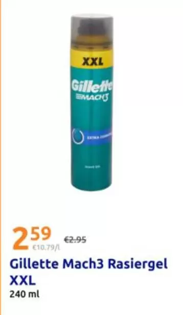 Mach3 Rasiergel XXL