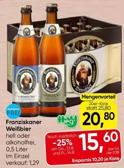 Franziskaner Wei"
"bier hell oder alkoholfrei