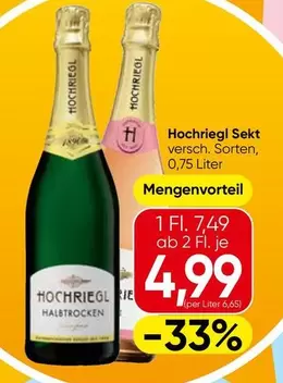 Sekt versch. Sorten