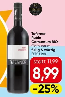 Bio - Tafener Rubin Carnuntum BIO