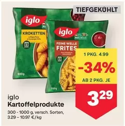 iglo Kartoffelprodukte