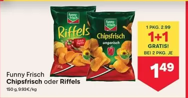 Chipsfrisch oder Riffels