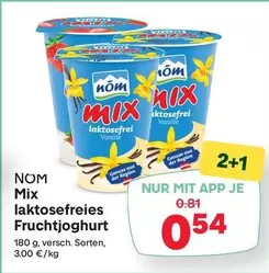 Mix - laktosefreies Fruchtjoghurt