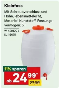 Kleinfass
