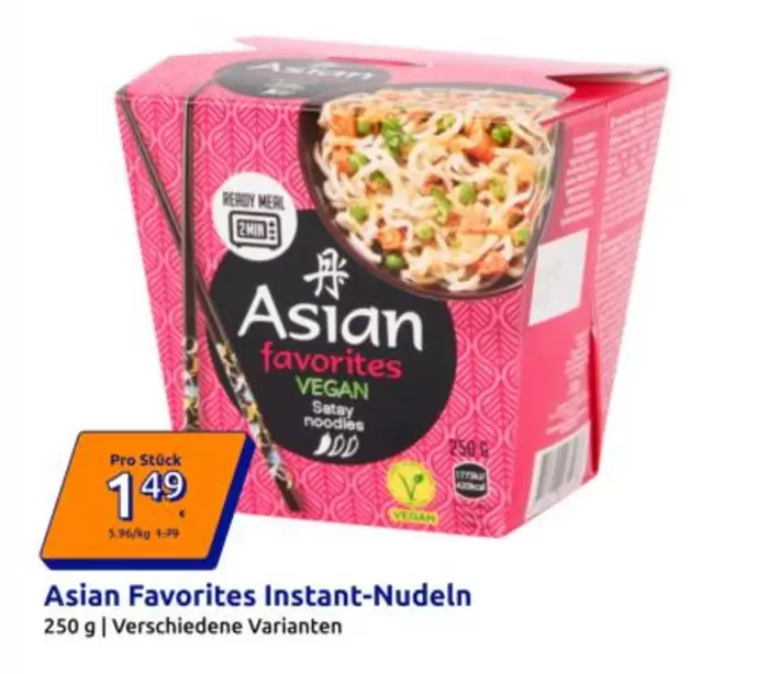 Vegan - Instant-Nudeln