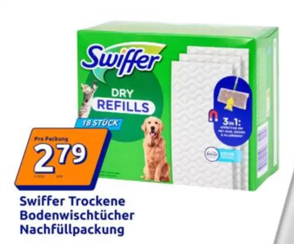Swiffer Trockene Bodentücher Nachfüllpackung