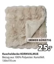 Kuscheldecke KORNVALMUE