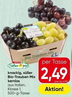 Mix - Bio-Trauben kernlos