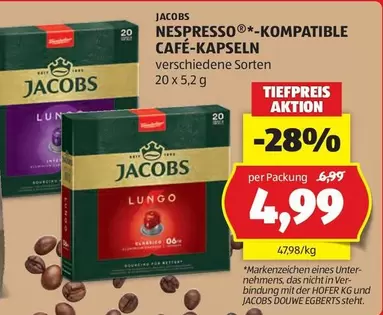 NESPRESSO®*-KOMPATIBLE CAFÉ-KAPSELN
