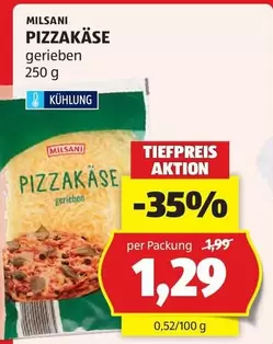 PIZZAKÄSE gerieben
