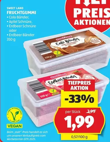Vegan - Fruchtgummi