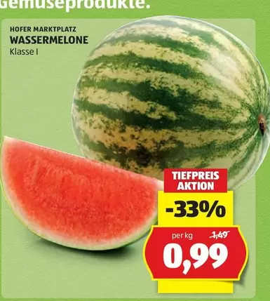 WASSERMELONE Klasse I