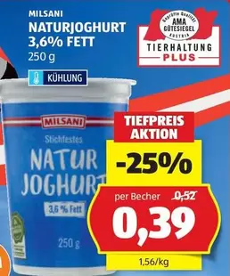 Ama - NATURJOGHURT 3,6% FETT