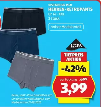 HERREN-RETROPANTS