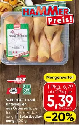 Ama - S-BUDGET Hendl Unterkeulen