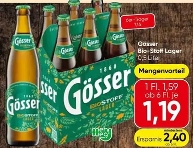 Bio-Stoff Lager 0,5 Liter