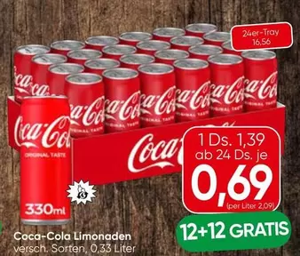 Coca Cola - Limonaden