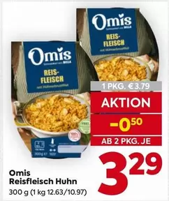 Reis-Fleisch Huhn