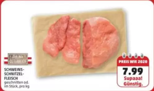 SCHWEINS- SCHNITZEL FLEISCH