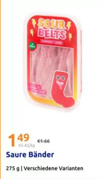 Saure Bänder