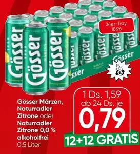 Märzen, Naturradler Zitrone oder Naturradler Zitrone 0,0 %
