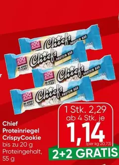 Proteinriegel CrispyCookie