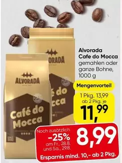 Cafe do Mocca gemahlen oder ganze Bohne